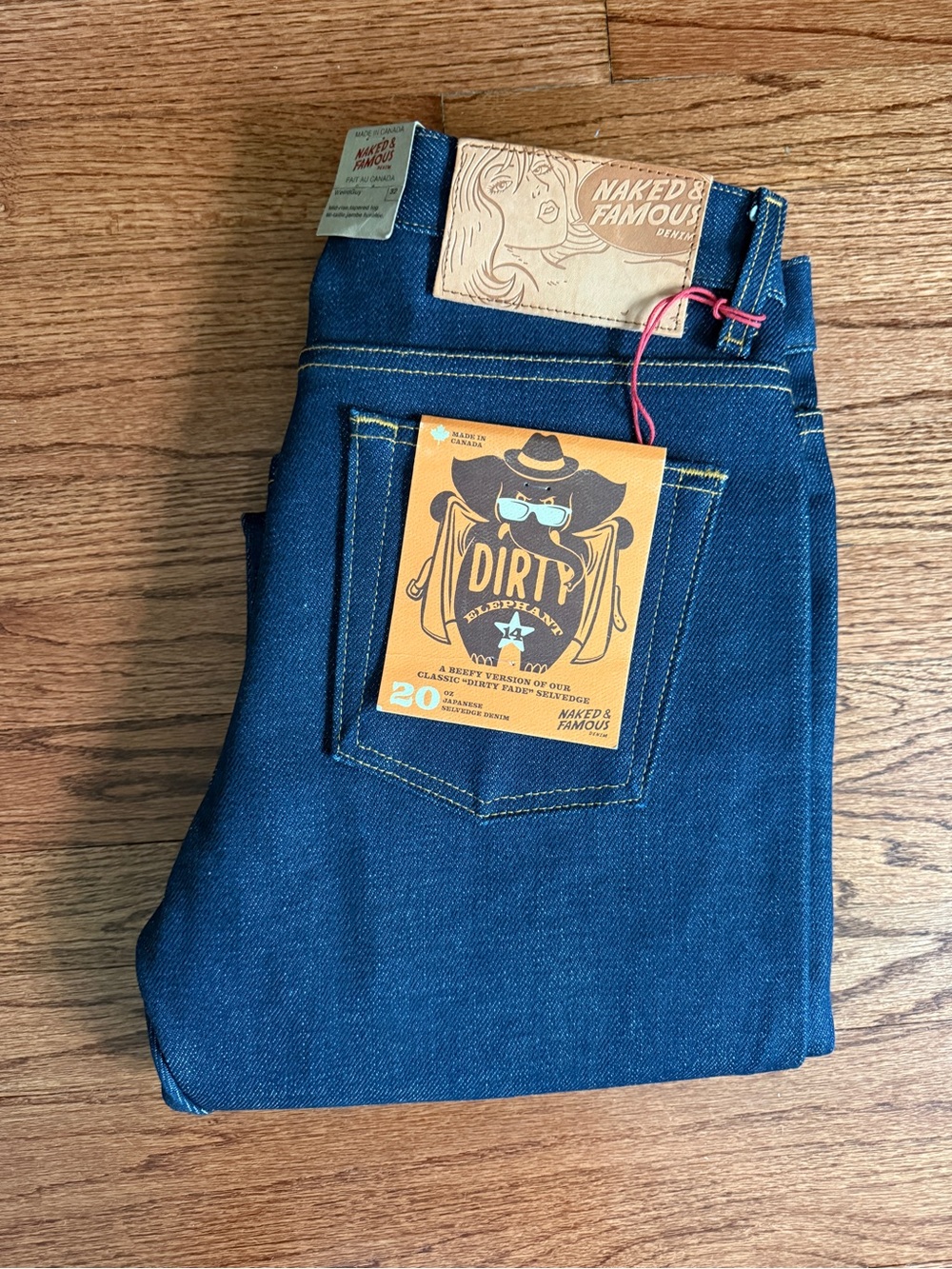 Naked & Famous Elephant 14 Wrird Guy 32 NWT